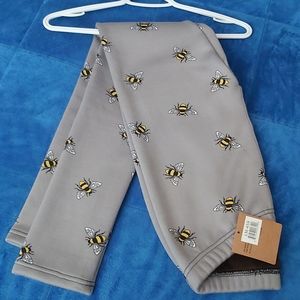 2$25 COZY BEE LEGGINGS WARM NEW M/L